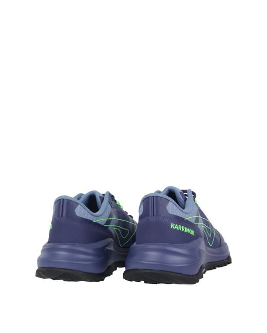 Karrimor Blue Tempo Trail Trainers for men