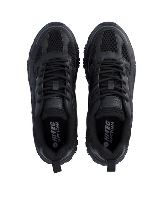 Hi-tec Black Endeavour Runners for men
