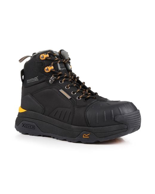 Regatta Black Exofort Waterproof Safety Hiker