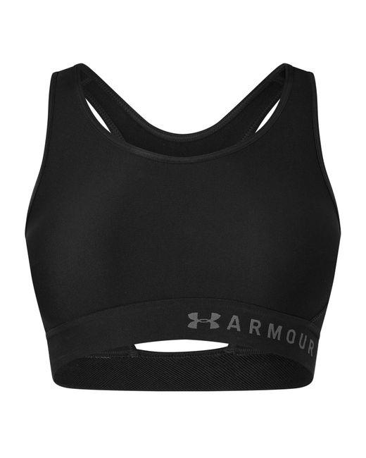 Under Armour Black Armour Mid Sports Bra
