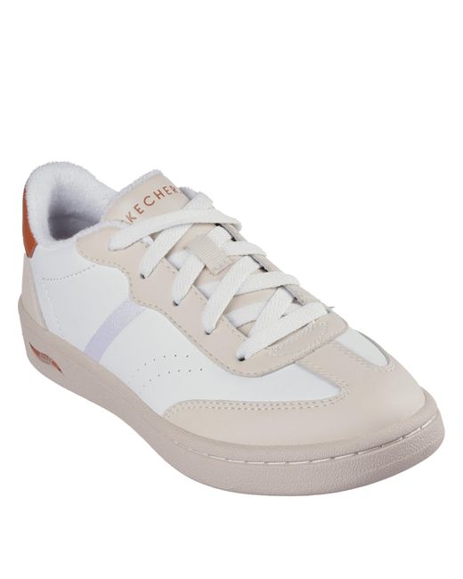 Skechers White Court Trainers
