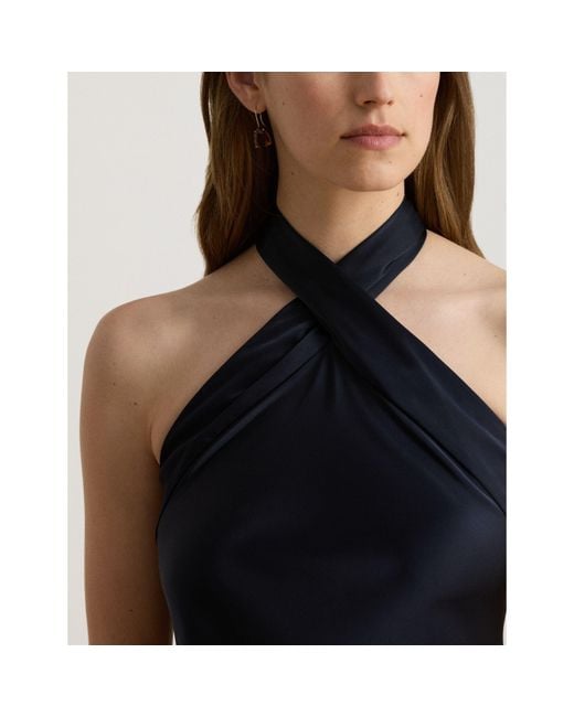 Ralph Lauren Blue Lrl Woven-Dresses Ld64