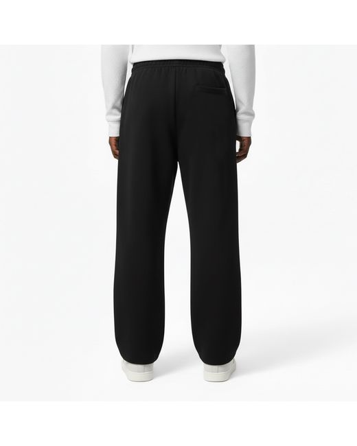 New Balance Black Trackside Open Hem Fleece Jogger for men