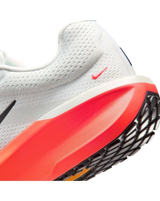 Nike White Winflo 11 Road Running Shoes for men