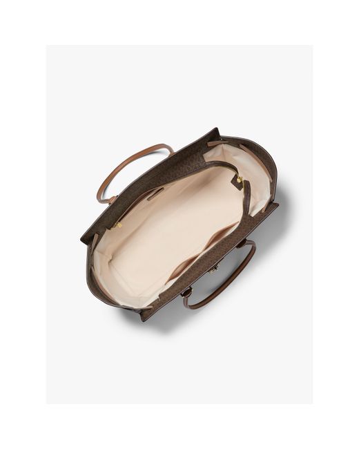 MICHAEL Michael Kors Brown Hamilton Tote Bags