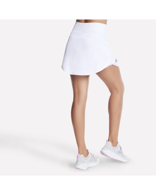 Skechers White Performance Court Skort