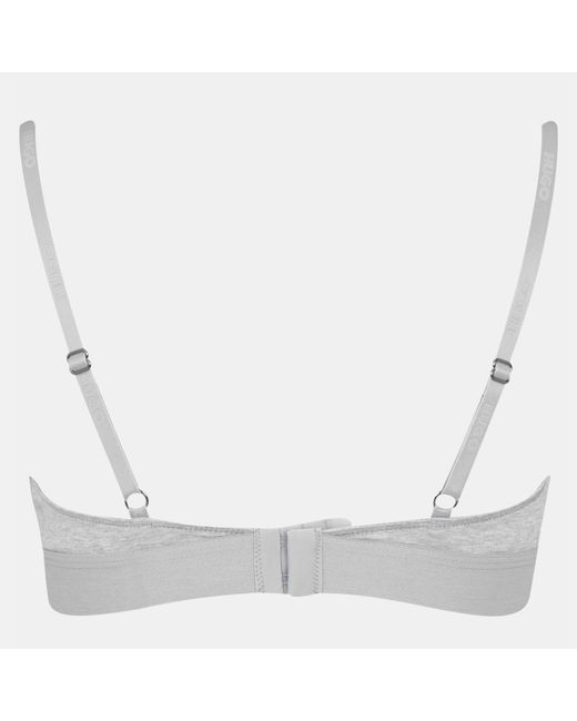 HUGO White Boss Triangle Bra