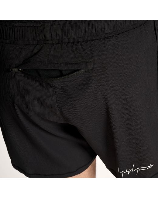 Y-3 Black Performance Running Shorts for men