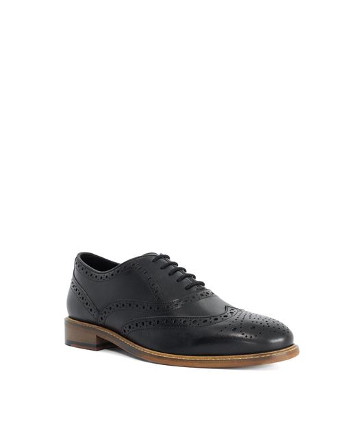 Dune Black Brogues for men