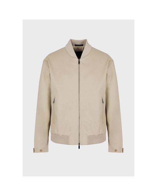 Emporio Armani Natural Bomber Jacket for men
