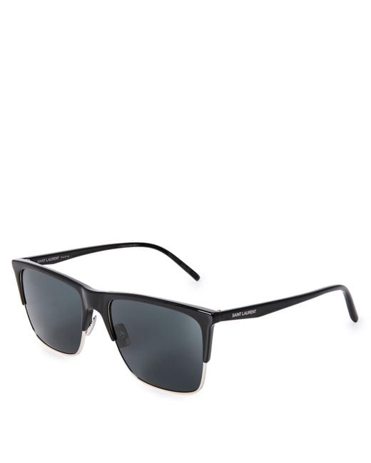Saint Laurent Gray S Sl 768 Aviator Sunglasses for men