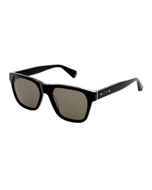 AllSaints Black Uv Protection Wayfarer Sunglasses for men