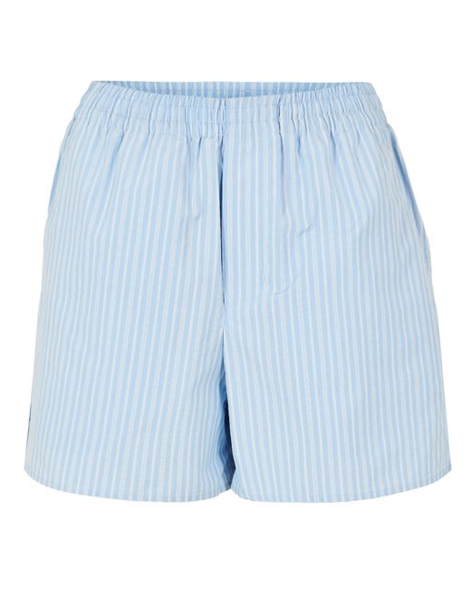 AMI Blue Ami Stripe Short Ld61