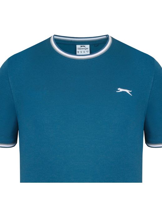 Slazenger 1881 Blue Tipped T-Shirt for men