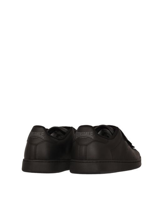 Lonsdale Black Leyton Trainers for men