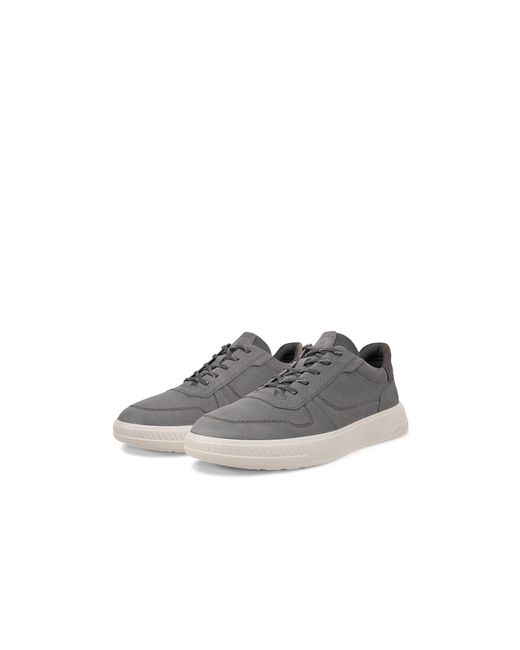 Ecco Gray Court Trainers for men