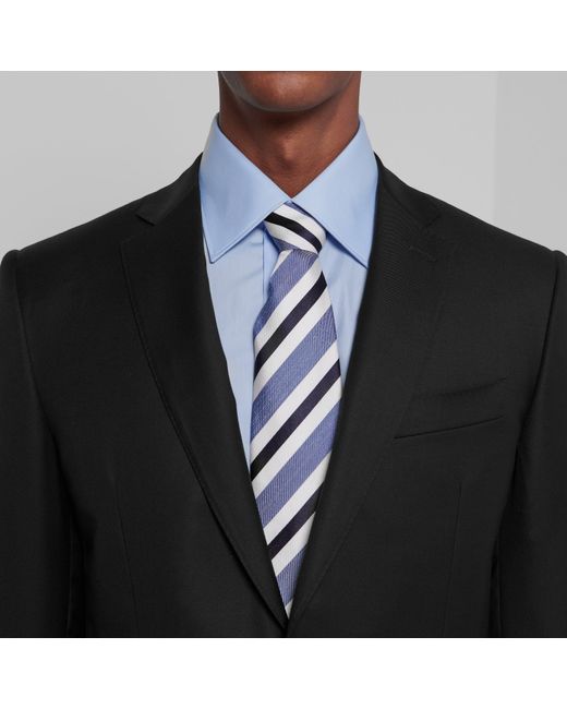 Canali Black Milano Two Piece Suit for men