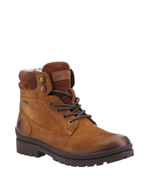 Hush Puppies Brown Annay Mid Boots