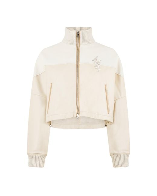 Amiri Natural Stacked Logo Track Jacket