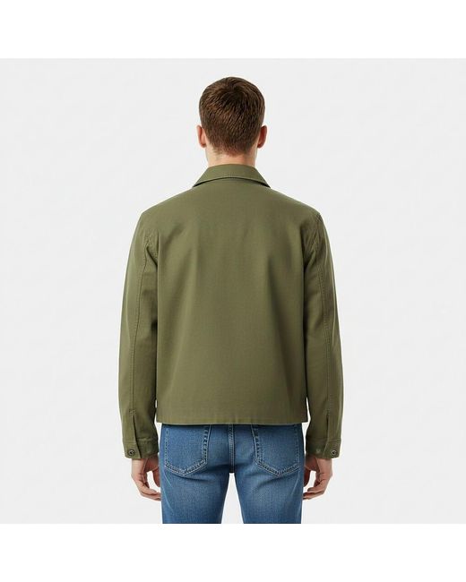 Jack Wills Green Shire Utility Overshirt for men
