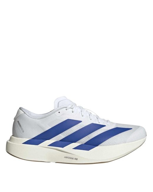 Adidas Blue Adizero Evo Sl Shoes for men