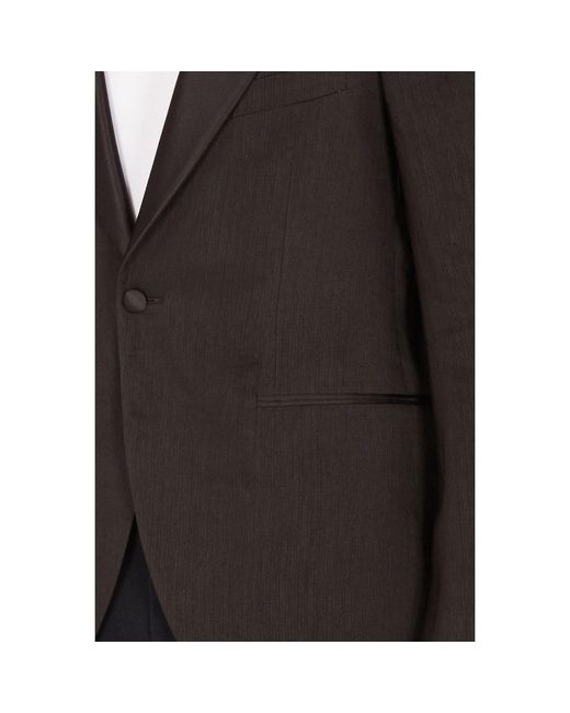 Emporio Armani Black Blazer for men