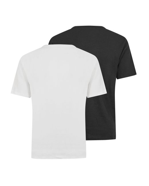 Boss Black Bodywear 2 Pack Short Sleeve T-Shirts With Logo Detail for men