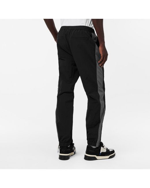 Represent Black Closed Cuff Woven Tracksuit Joggers for men