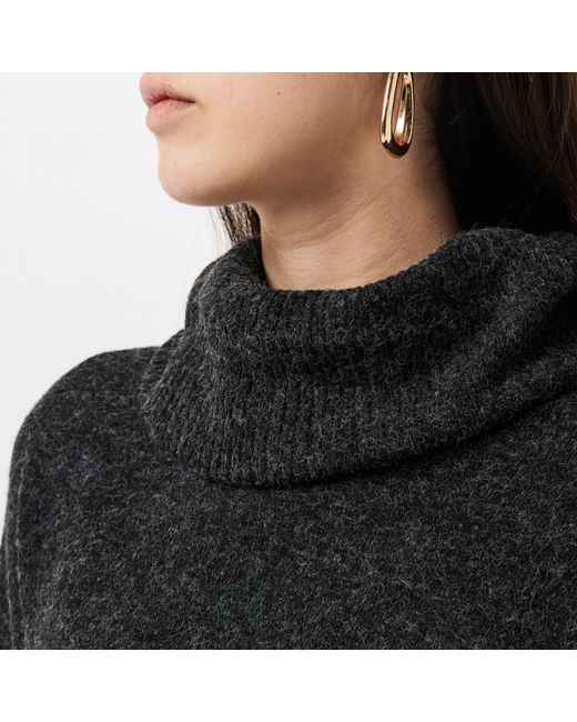 Vero Moda Black Duffy Crew Neck Jumper