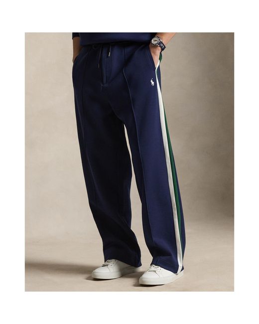 Polo Ralph Lauren Blue Open Hem Fleece Joggers for men