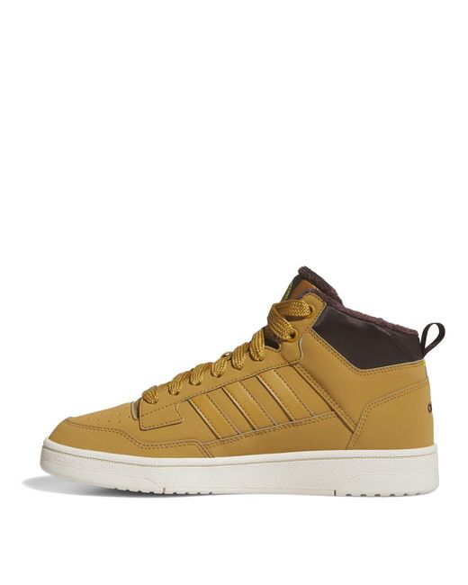 Adidas Brown Rcourt High-Top Trainers for men