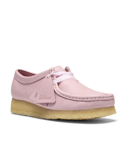 Clarks Pink Moc Toe Formal Shoes