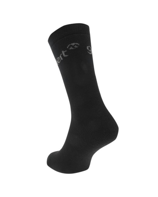 Gelert Black 3 Pk Thermal Socks Size 12 for men