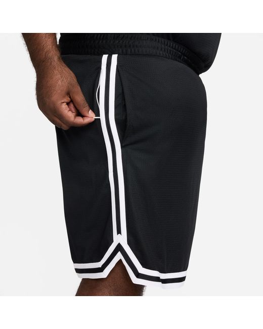 Nike Black Dna Dri-Fit 8 Basketball Shorts for men
