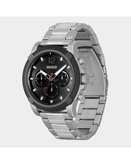 HUGO Black Impress For Him Bracelet Watch for men