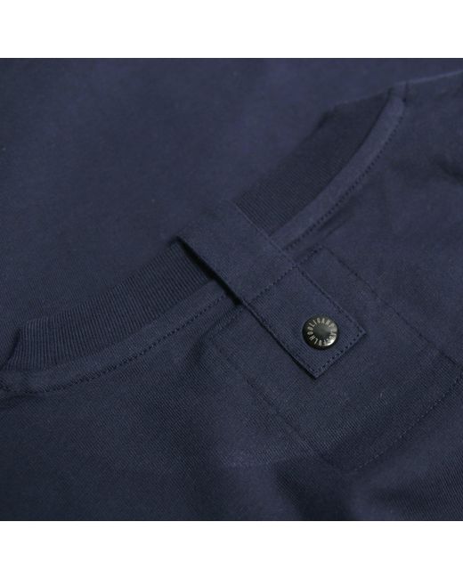 PEACEFUL HOOLIGAN Blue Peaceful Brothers Regular Fit T-Shirt for men