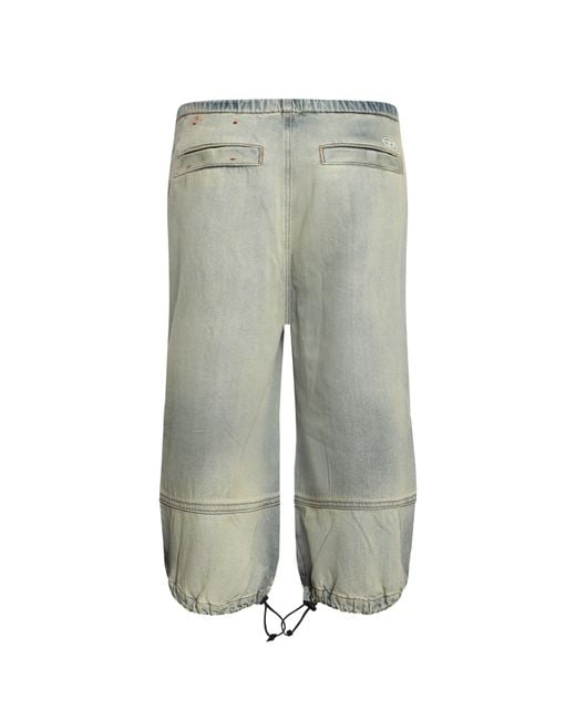 DIESEL Green D-Dayetz Denim Shorts for men