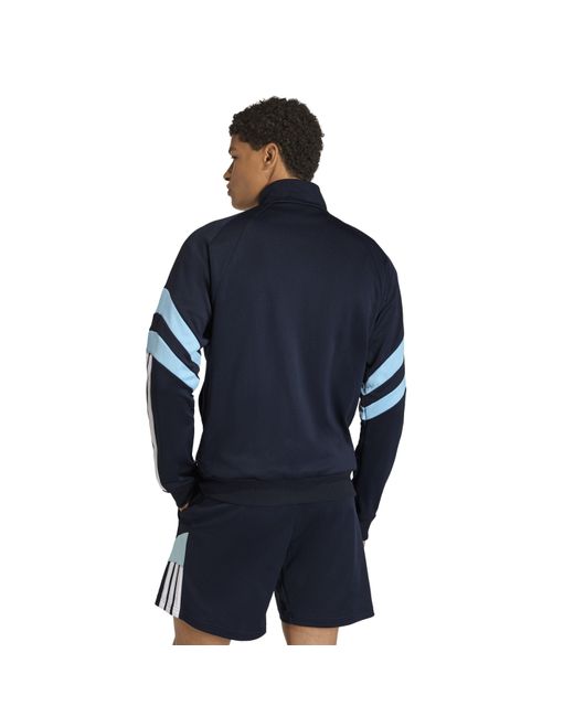 Adidas Blue Hot Tracksuit Top for men
