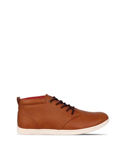 Lee Cooper Brown Finch Chukka Boots for men