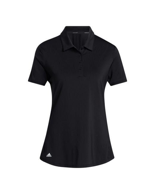 Adidas Black Ultimate365 Solid Golf Polo Shirt