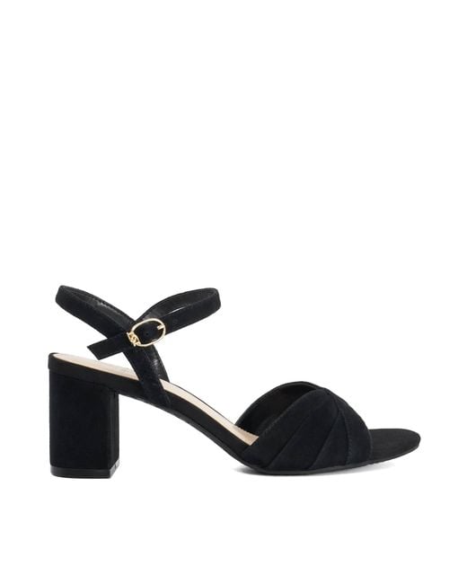 Dune Blue Mallorca Block Court Shoes