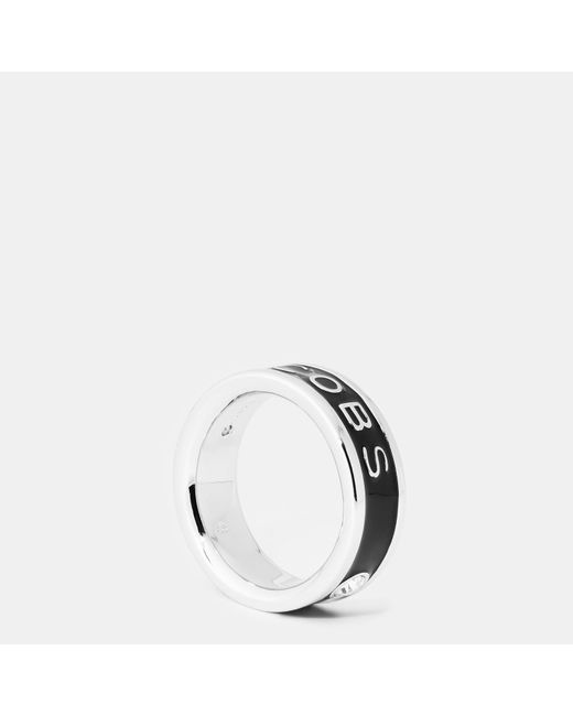 Marc Jacobs Multicolor Enamel Band Ring