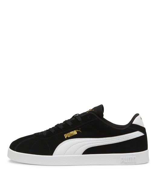 PUMA Black Low-Top Trainers for men