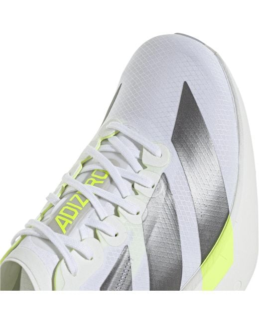 Adidas Blue Adios Pro 4 Road Running Shoes for men