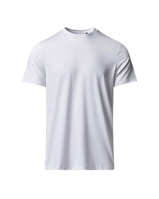 Gym King Blue Victory Performance Poly Tee for men