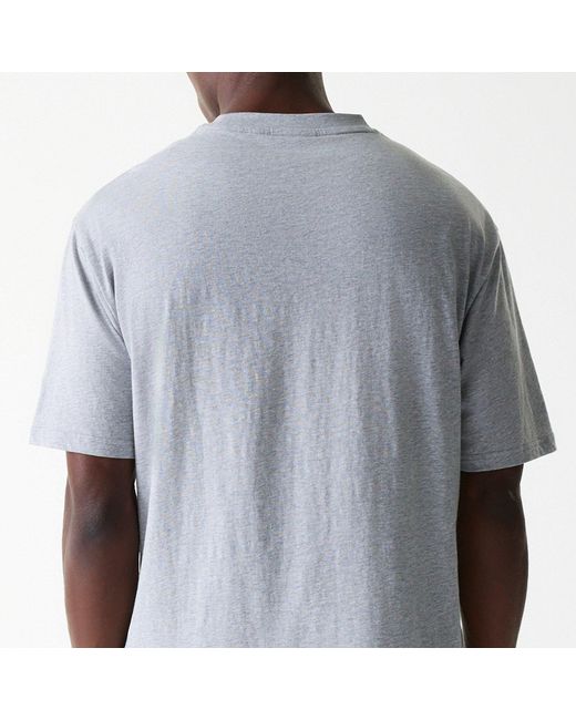KTZ Blue Mlb Essential Oversized T-Shirt for men