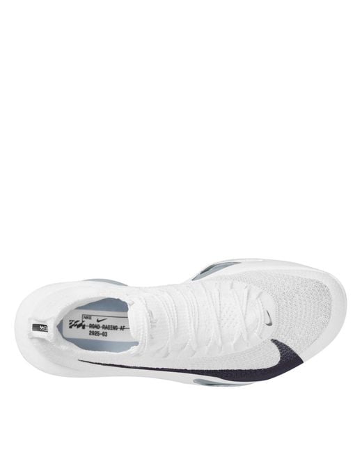 Nike White Zoomx Alphafly 3 Running Shoes for men