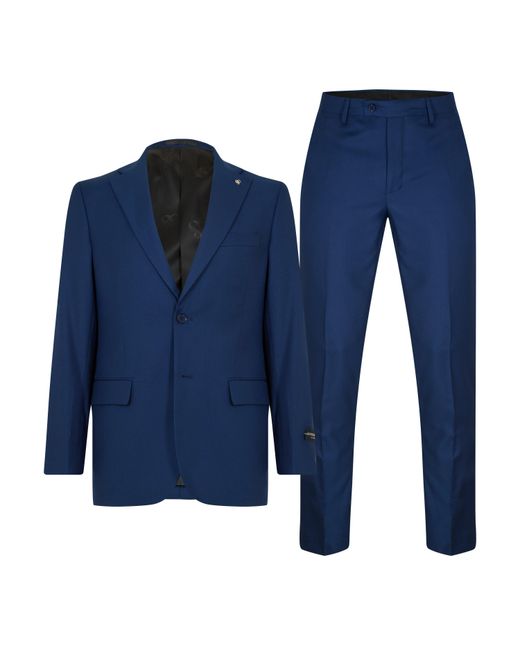 Scotch & Soda Blue Suit for men