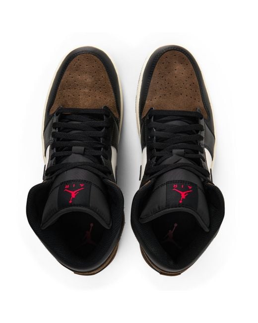 Nike Brown High-Top Trainers for men