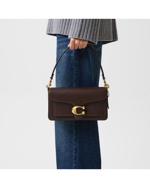 COACH Brown Tabby 26 Shoulder Bag